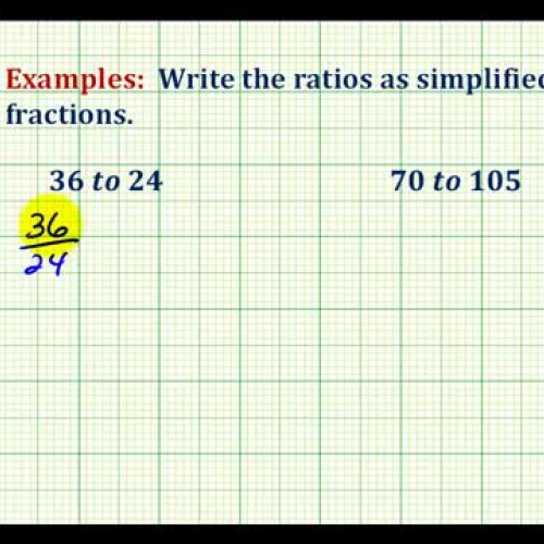 Ratio To Fraction Ex1