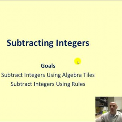 Subtract Integers