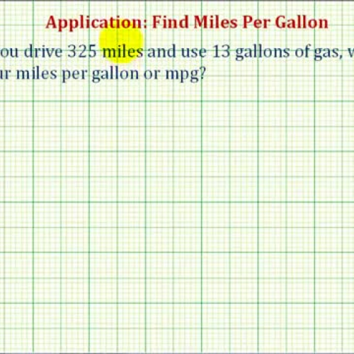 Unit Rate Miles Per Gallon Ex(3_6)