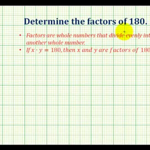 Whole Num Factors Ex3