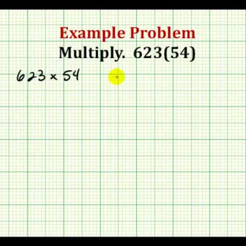 Whole Num Multiply Example