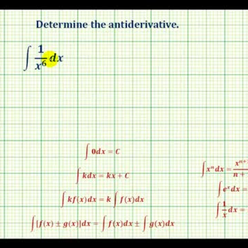 Antiderivative Ex4