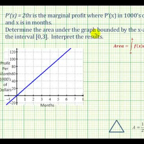 Area Under Curve Geometric Ex2