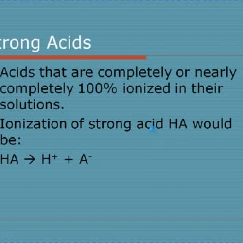 Acid Base reactions vid