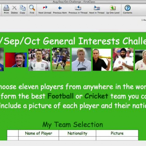 Inserting images into a mail