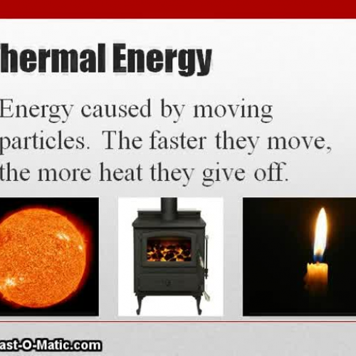 thermal energy notes