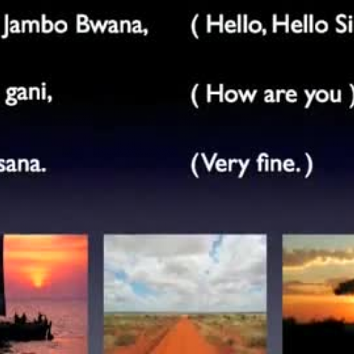 ? Jambo Bwana - Learn Swahili through Music