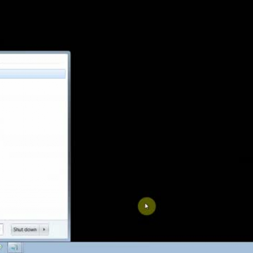 System Restore in Windows 7