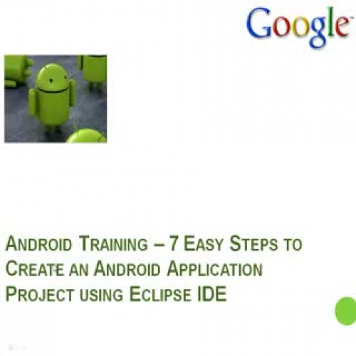 Android Training ? 7 Steps to Create an Andro