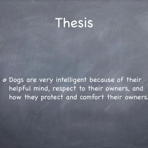 Research Presentation