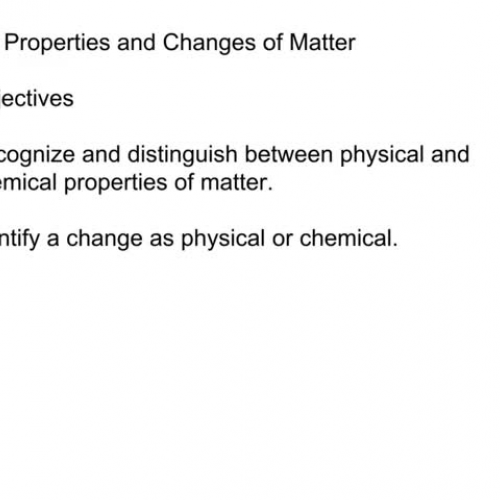 chem 2.3 Physical and Chemical Properties and