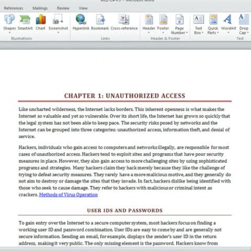 Word Level 2 Chapter 4 Project 3E-Page 151