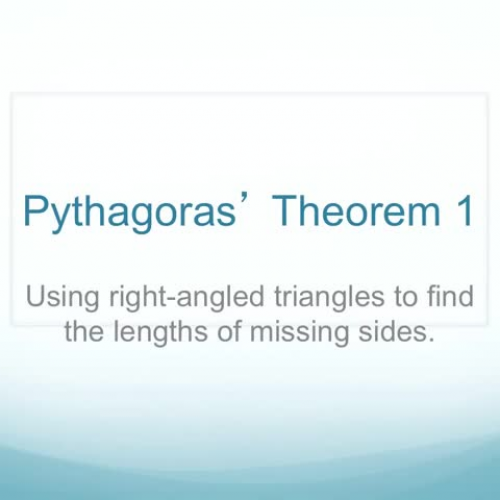 Pythagoras Theorem 1