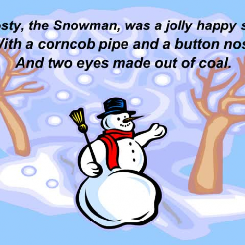 Frosty the Snowman (no vocals)