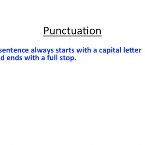 Punctuation 1