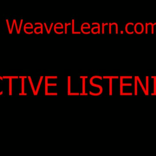 Active Listening Student Production