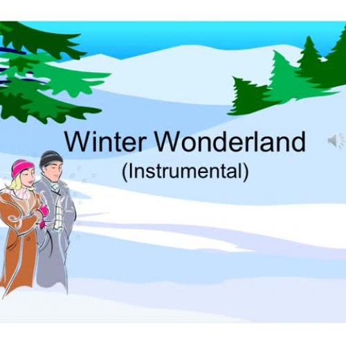 Winter Wonderland (no vocals)