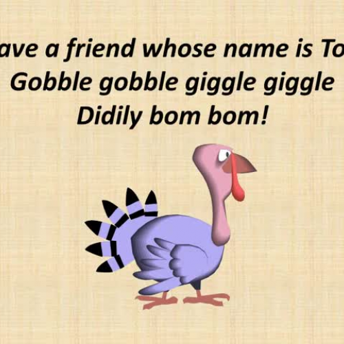 My Friend Tom is a Turkey (no vocals)