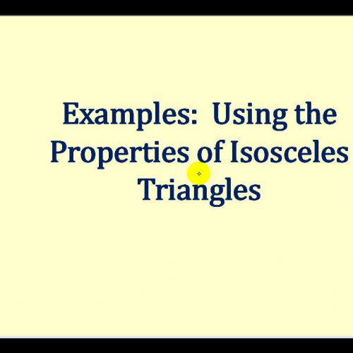 Isosceles Tri Ex1