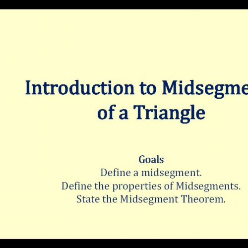 Midsegment Tri Intro