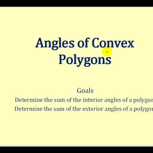 Polygon Angles