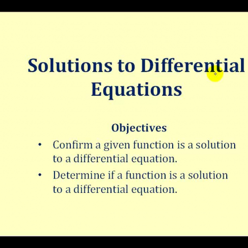 D E Solutions Basic