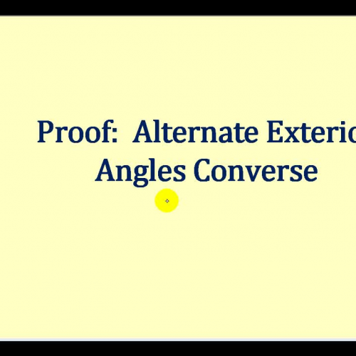 Proof Alt Ext Angles Conv