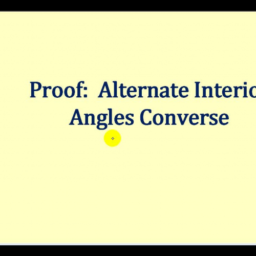 Proof Alt Int Angles Conv