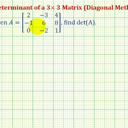 Determinant2_2 Diagonal Ex2