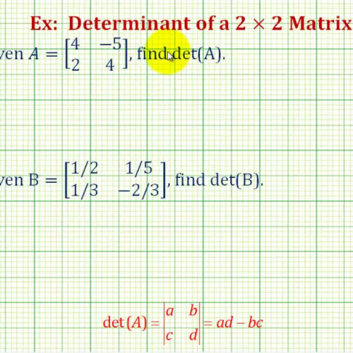 Determinant2_2 Ex
