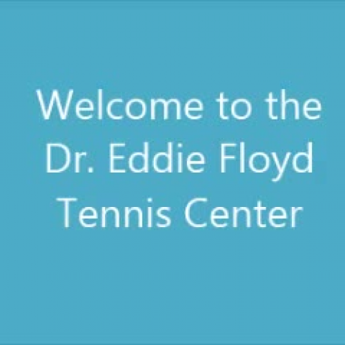 Movie for Dr. Eddie Floyd Tennis Center