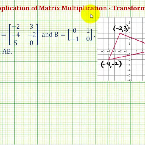 Matrix Mult App Transform Ex