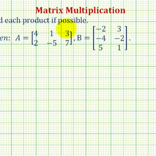 Matrix Multiplication Ex2