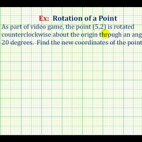 Vector Point Rotation Ex
