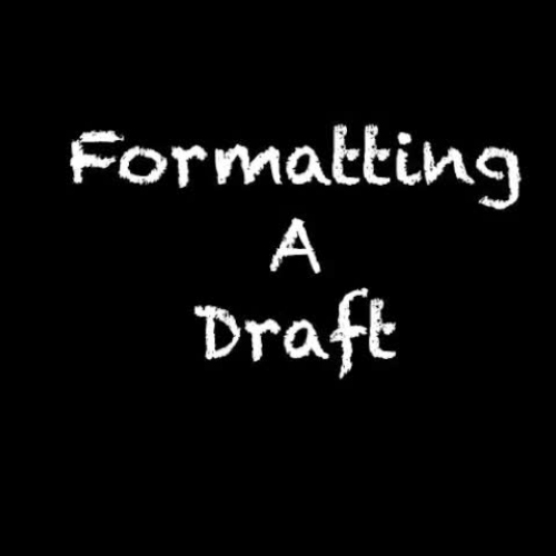 Draft Formatting