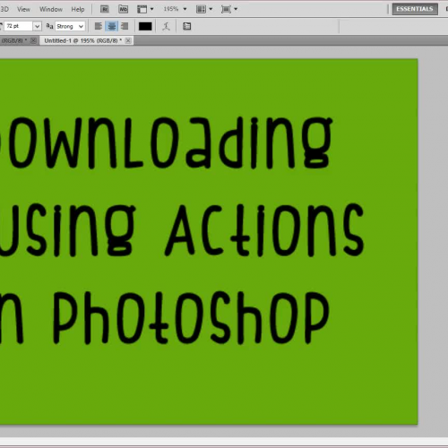 Downloading &amp; Using Actions