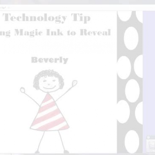 Using Promethean Magic Ink