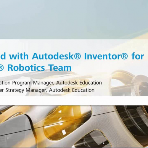 Get Started with Autodesk Inventor for Your V