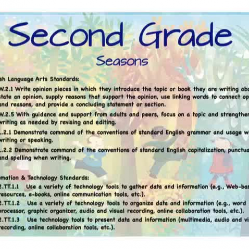 Seasons - MVRES - 2nd Grade