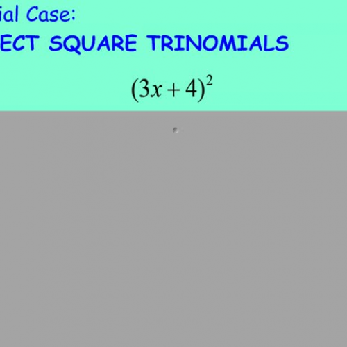 Square Binomial