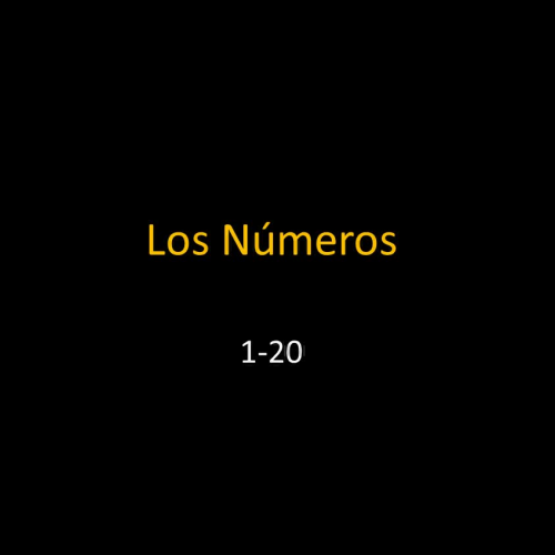 numeros video