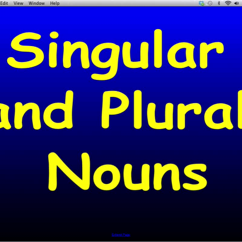 Plural Nouns 1
