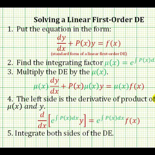 Linear First Order Int Fact Ex1