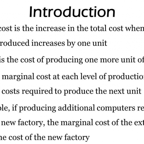 Marginal Costing