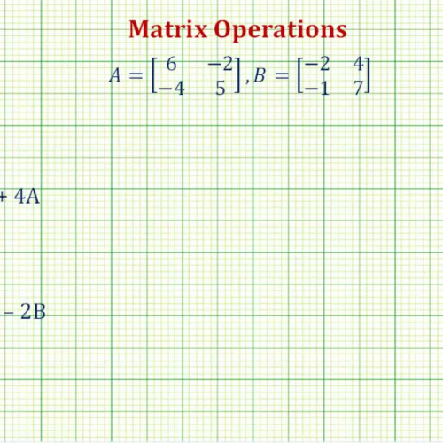 Matrix Mult Add Subtract Ex