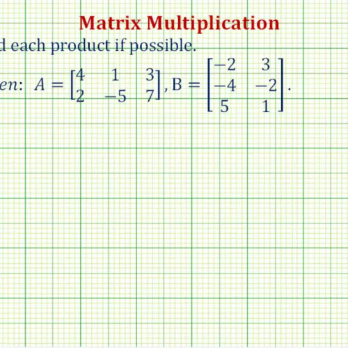 Matrix Multiplication Ex2