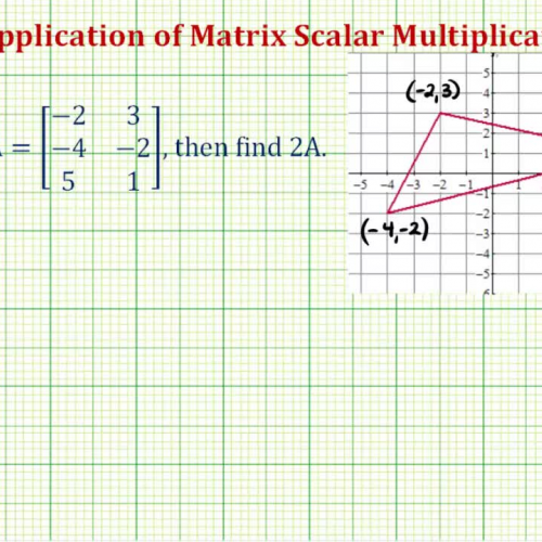 Matrix Scalar Mult App Ex
