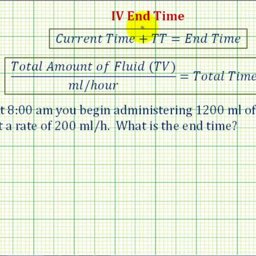 I V End Time Ex1