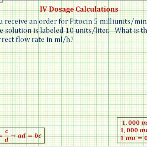 I V Flow Rate Three Step Ex2