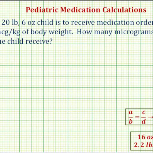 Pediatric Med Calc Three Steps Ex1